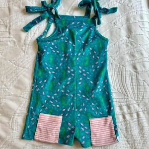 5T EUC SweetHoney seahorse romper